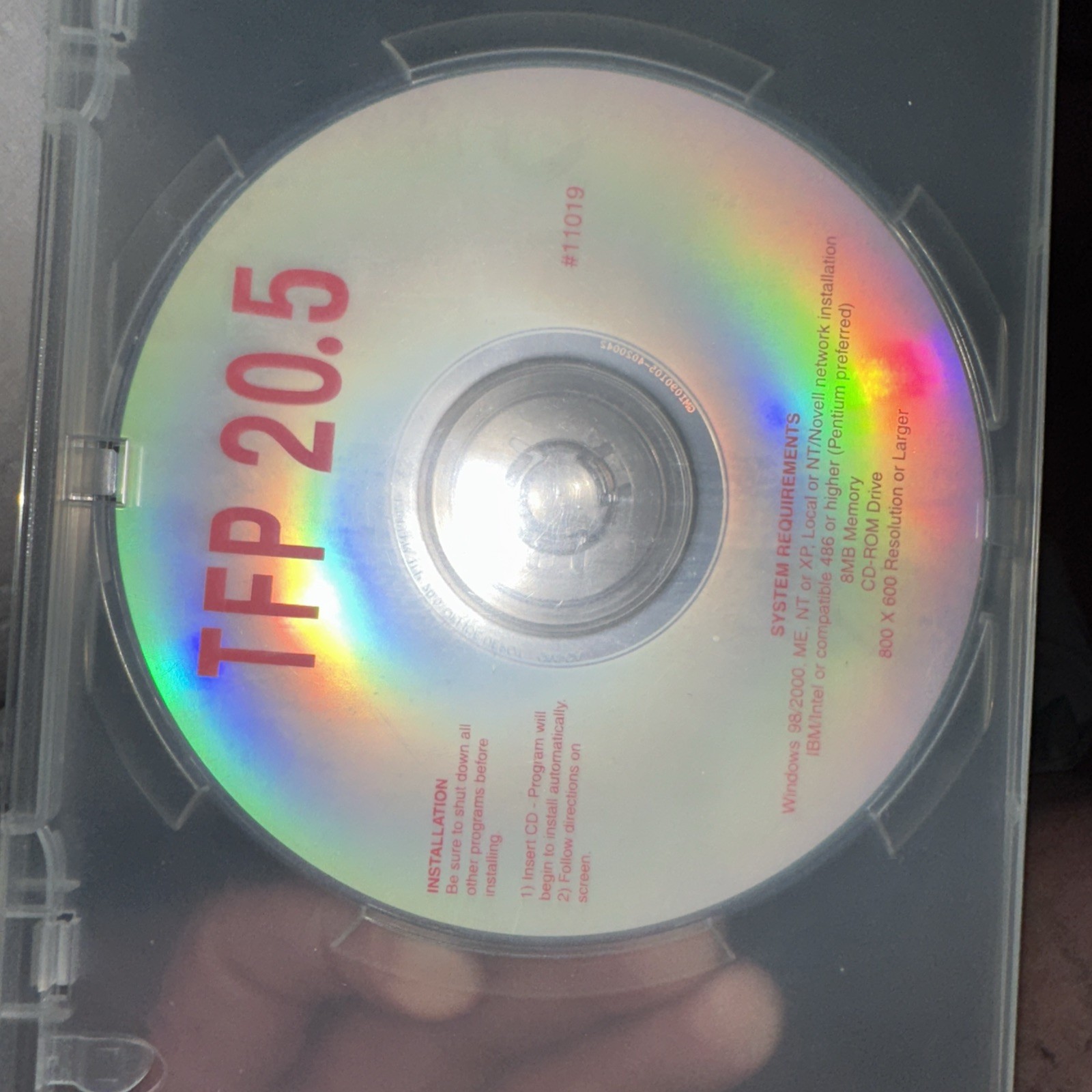 TFP 20.5 specialized tax preparation software CD