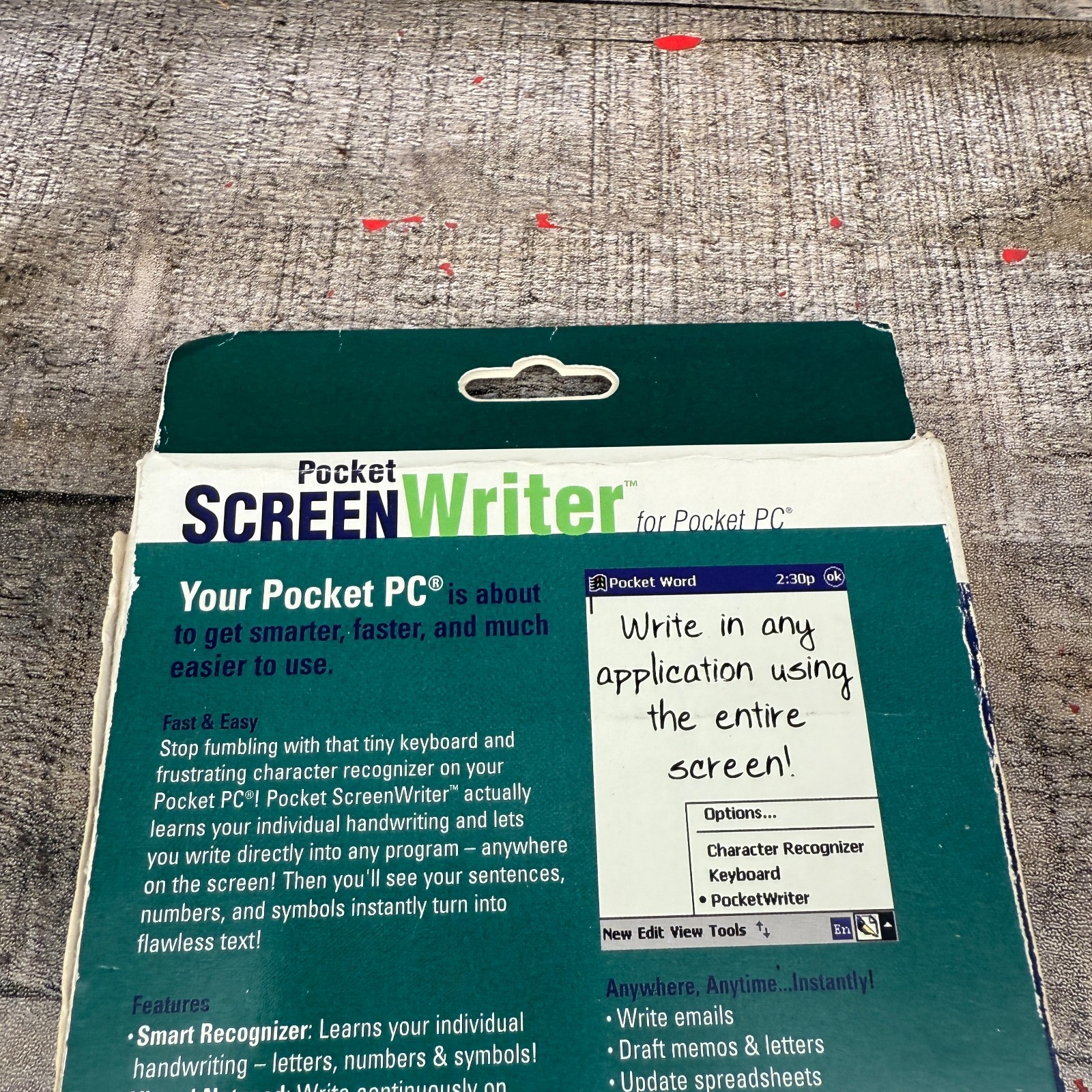 Date Becker Pocket Screenwriter Disc Only For Portable PC