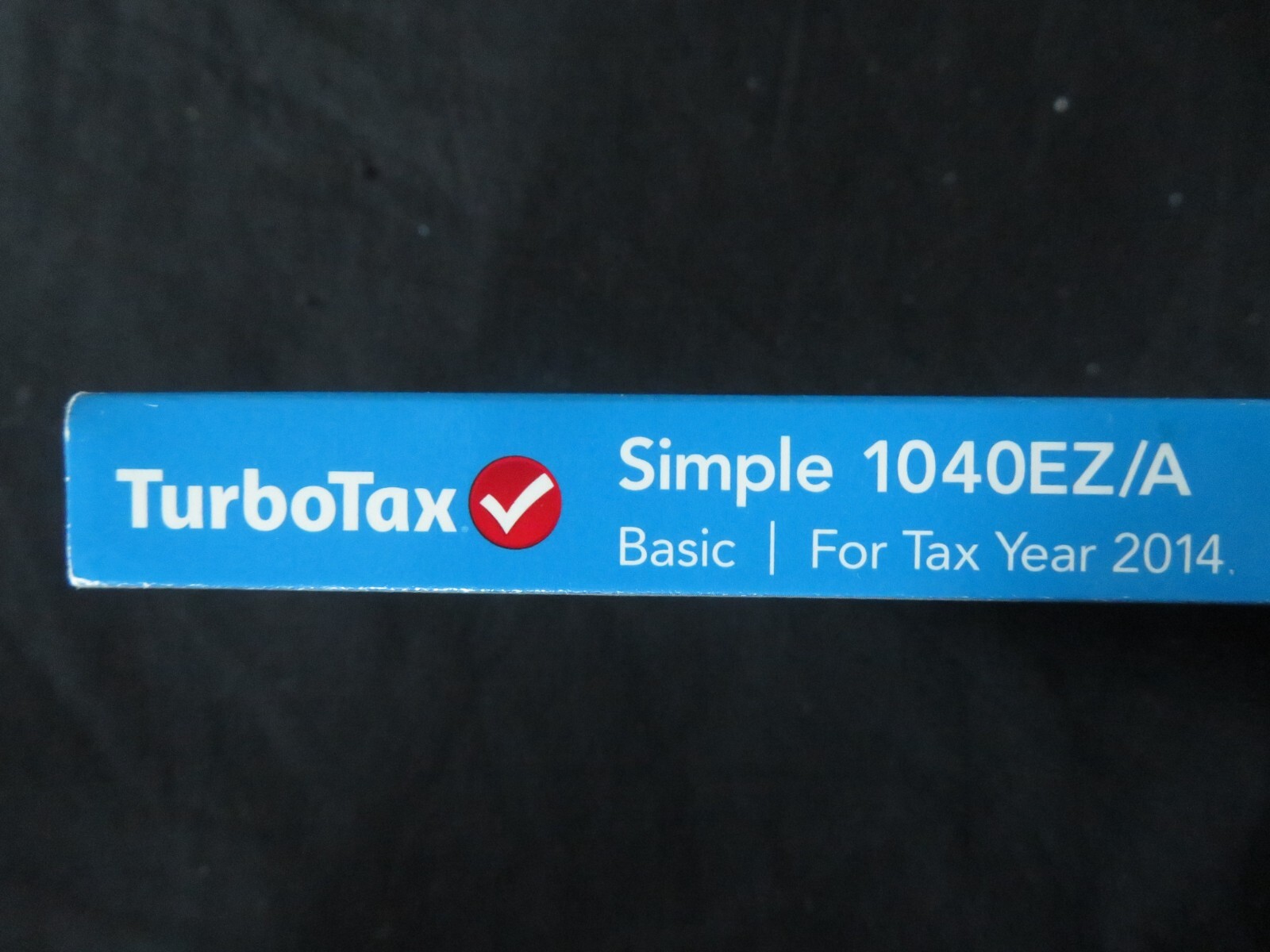 Genuine 2014 Intuit Turbotax Simple 1040EZ/A Federal Window & Mac
