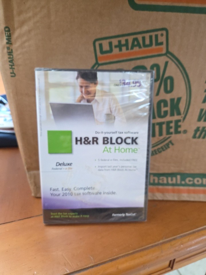 H&R Block At Home (2010, CD-ROM, 3)