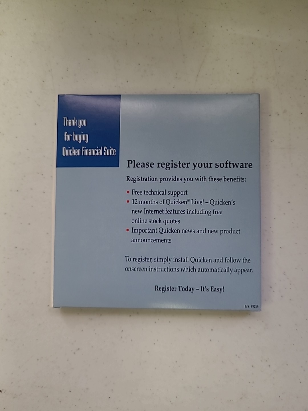 Quicken Financial Suite for Windows 95 – Deluxe 6, Planner 2, Lawyer 7
