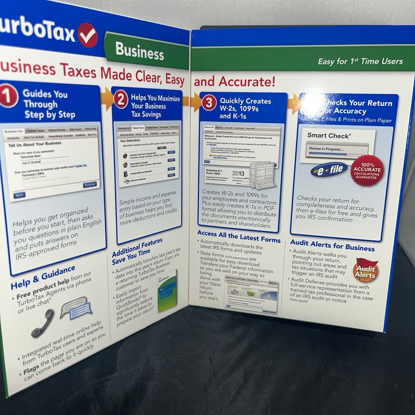 TURBOTAX 2013 BUSINESS PARTNERSHIPS, CORPORATIONS & LLCs For Windows