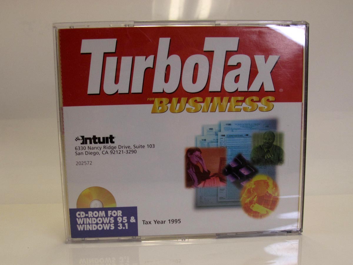 95 TurboTax For Business Edition 1995 PRE-OWNED