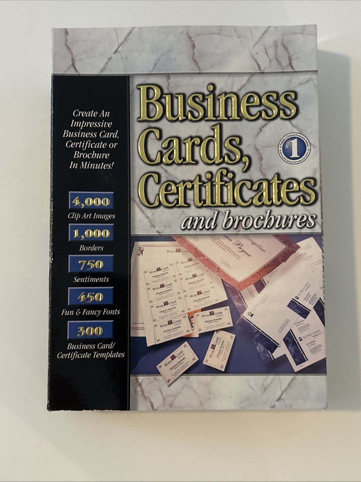 Rare Lot Of 3 90’s PC Business And Scrapbooking Software. SEALED.
