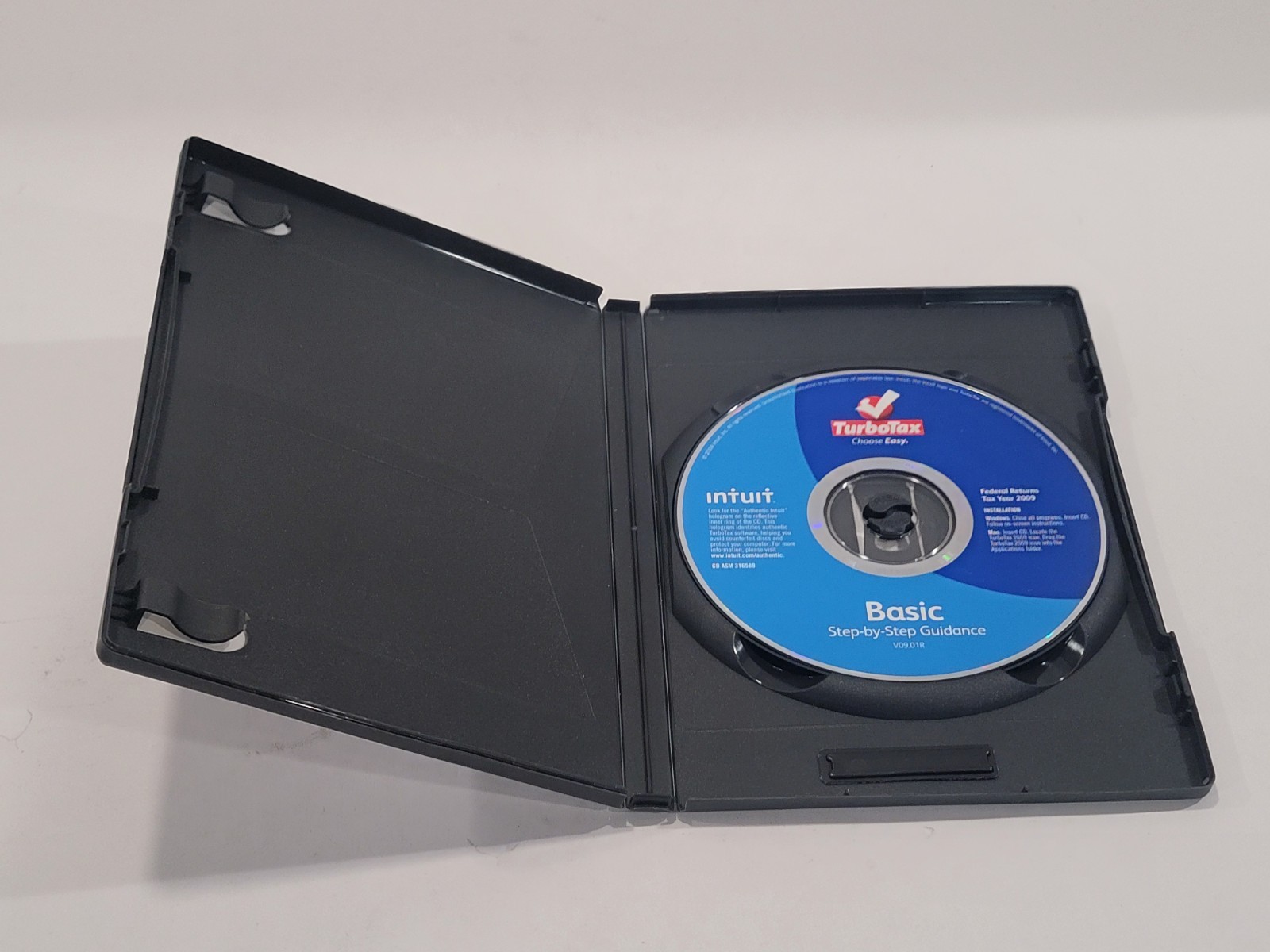 Intuit TurboTax Basic 2009 Software – Federal Only