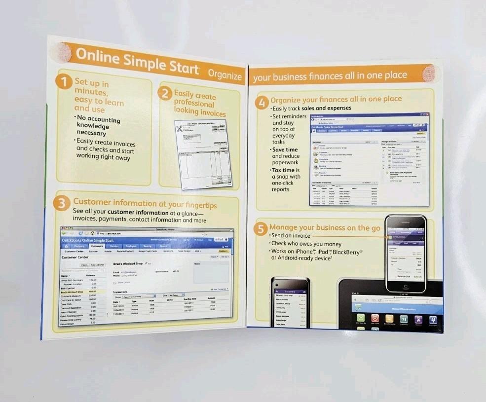 QuickBooks® 2011 Online Simple Start, Online ServiceSmall Business Accounting