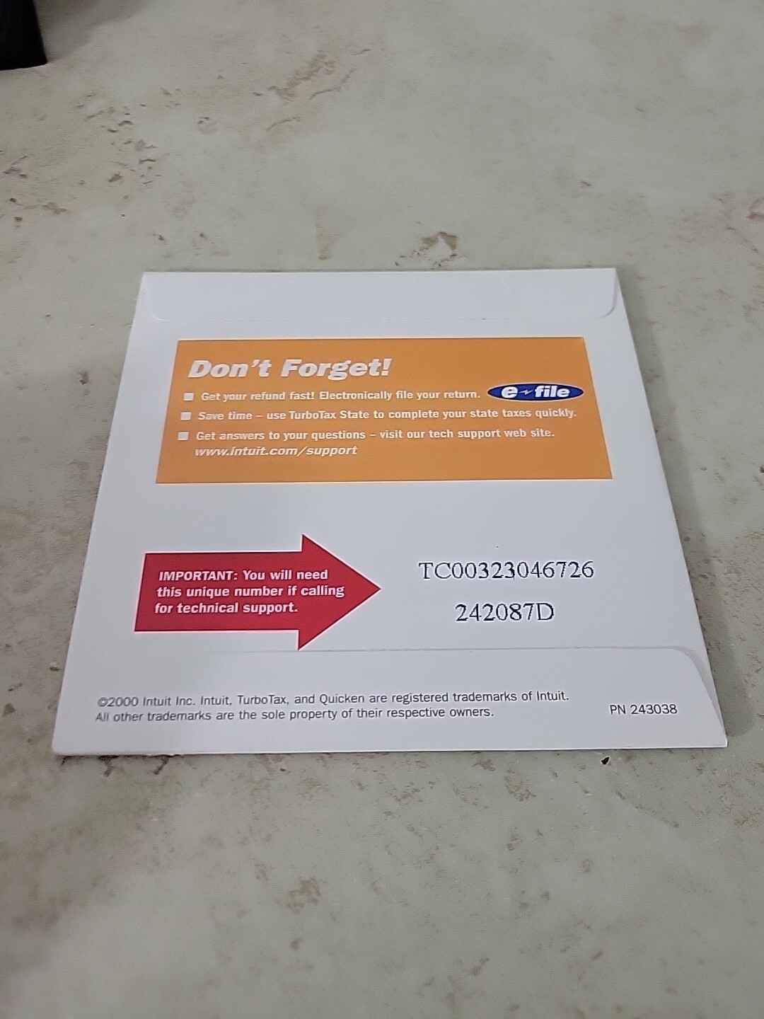 Quicken TurboTax Deluxe Tax Year 2000 for Windows Refund 1040 W-2