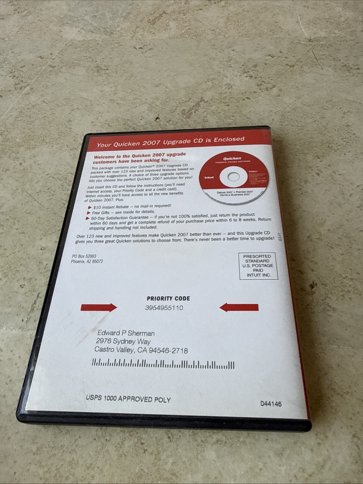 Intuit Quicken 2007 Upgrade CD Deluxes