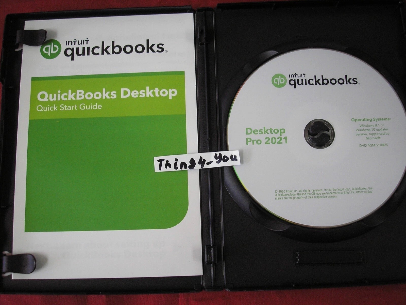 INTUIT QUICKBOOKS DESKTOP PRO 2021 FOR WINDOWS 8, 10 & 11 PC =PERMANENT VERSION=