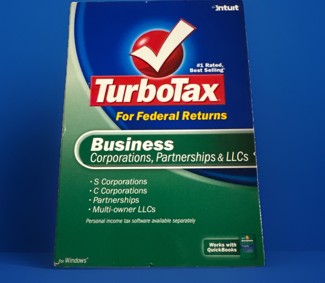 Intuit TurboTax 2007 Business – Windows