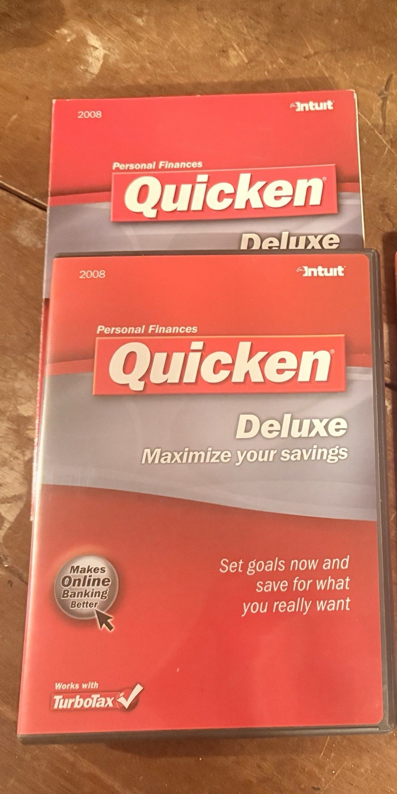 Intuit Quicken 2008 Deluxe For Windows