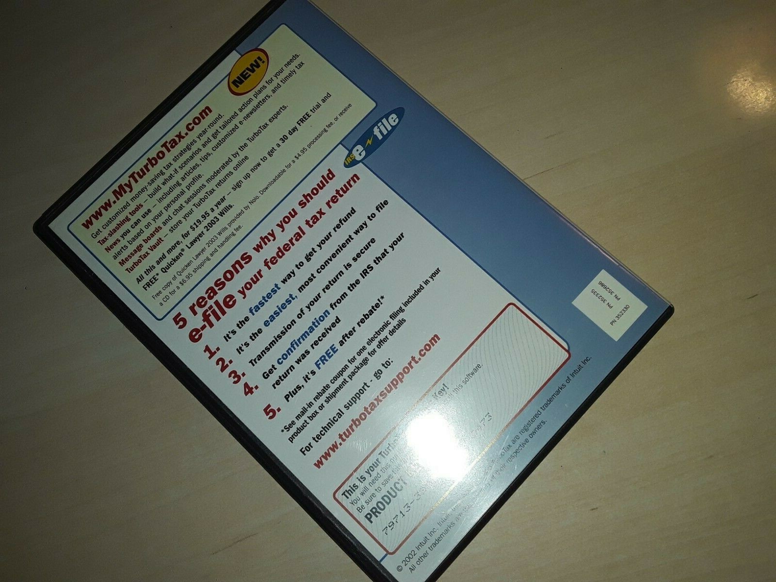Turbo Tax Basic Federal 2002