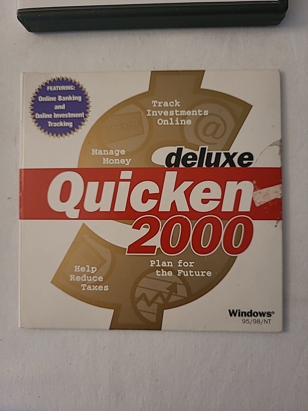 Vintage TurboTax Intuit CD Lot: Quicken 2000, TurboTax 2001, ’02, ’03, 04