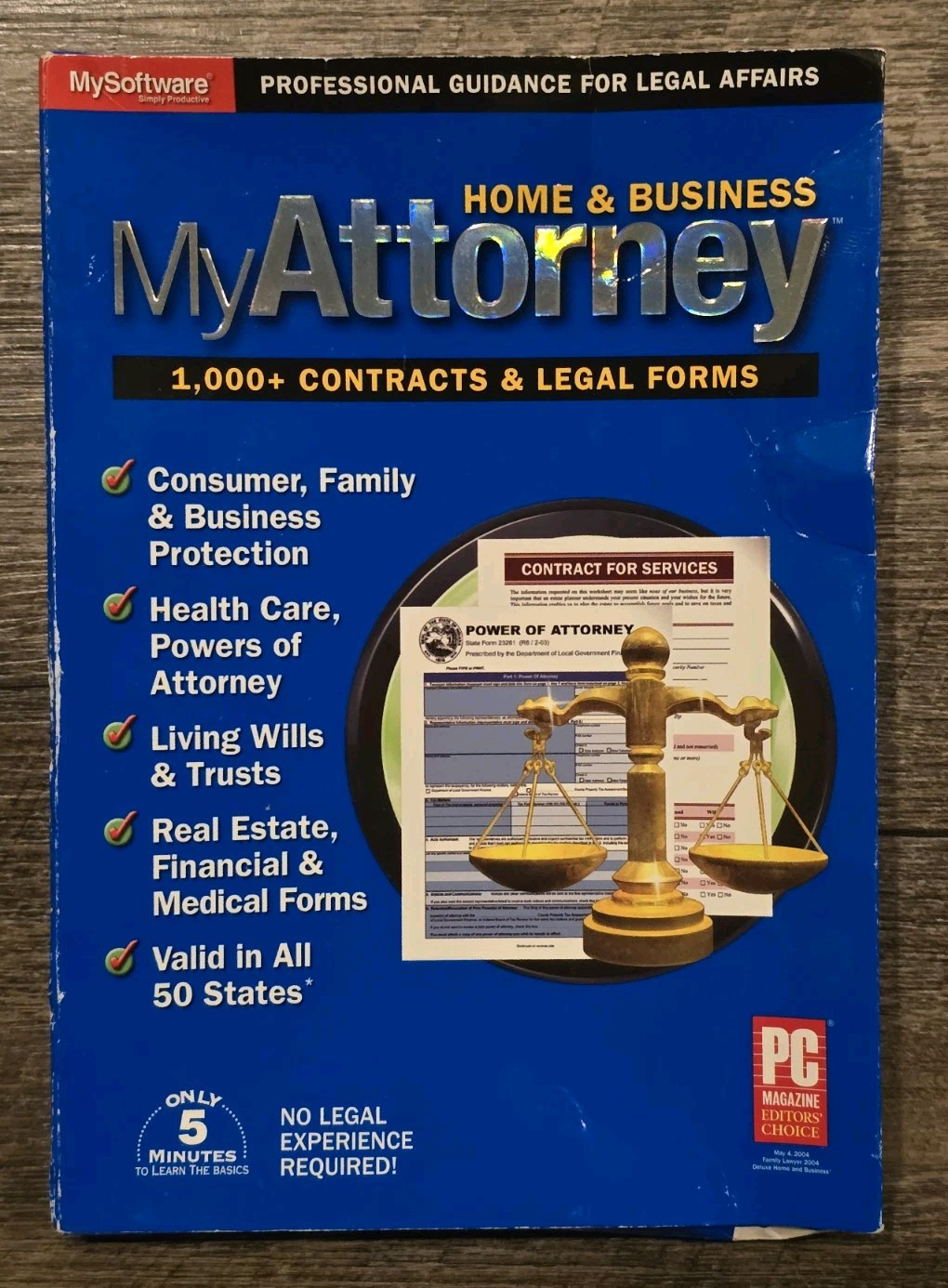 MyAttorney Home & Business (PC) New Sealed….Free Shipping!