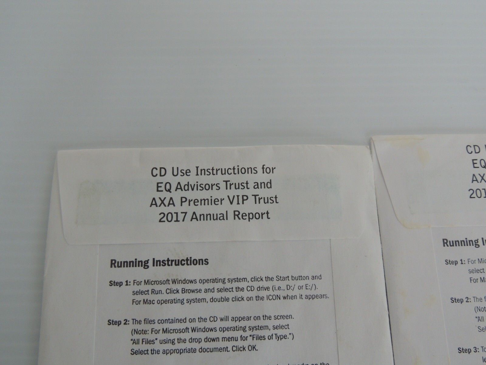 EQUITABLE LIFE INSURANCE COMPANY DEC 31 2019 2018, 2017 ANNUAL RIPORT CD
