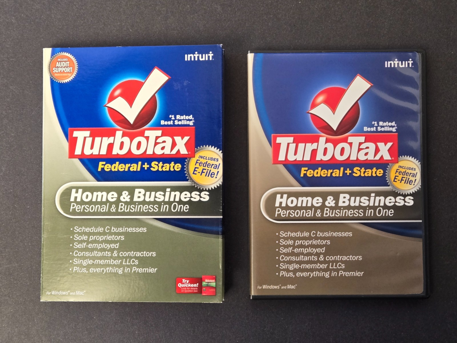 Intuit 2008 TurboTax Home and Business CD – Windows/Mac