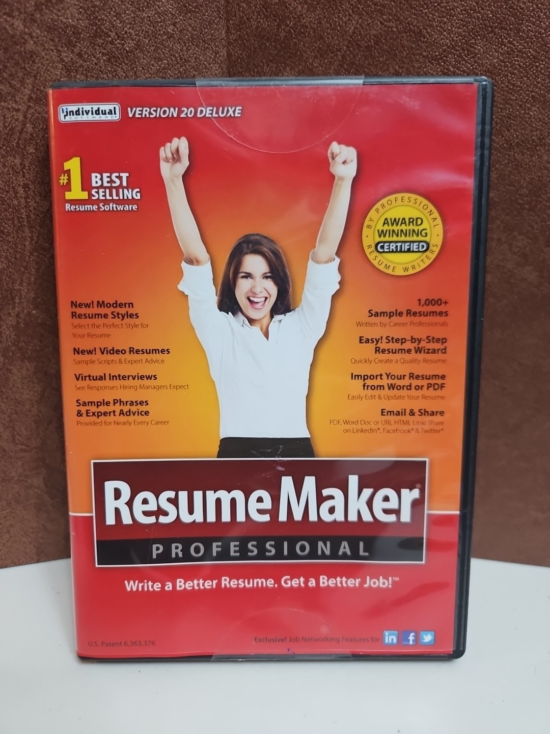 Resume Maker Professional. Bought New And Never Used. Still Sealed.