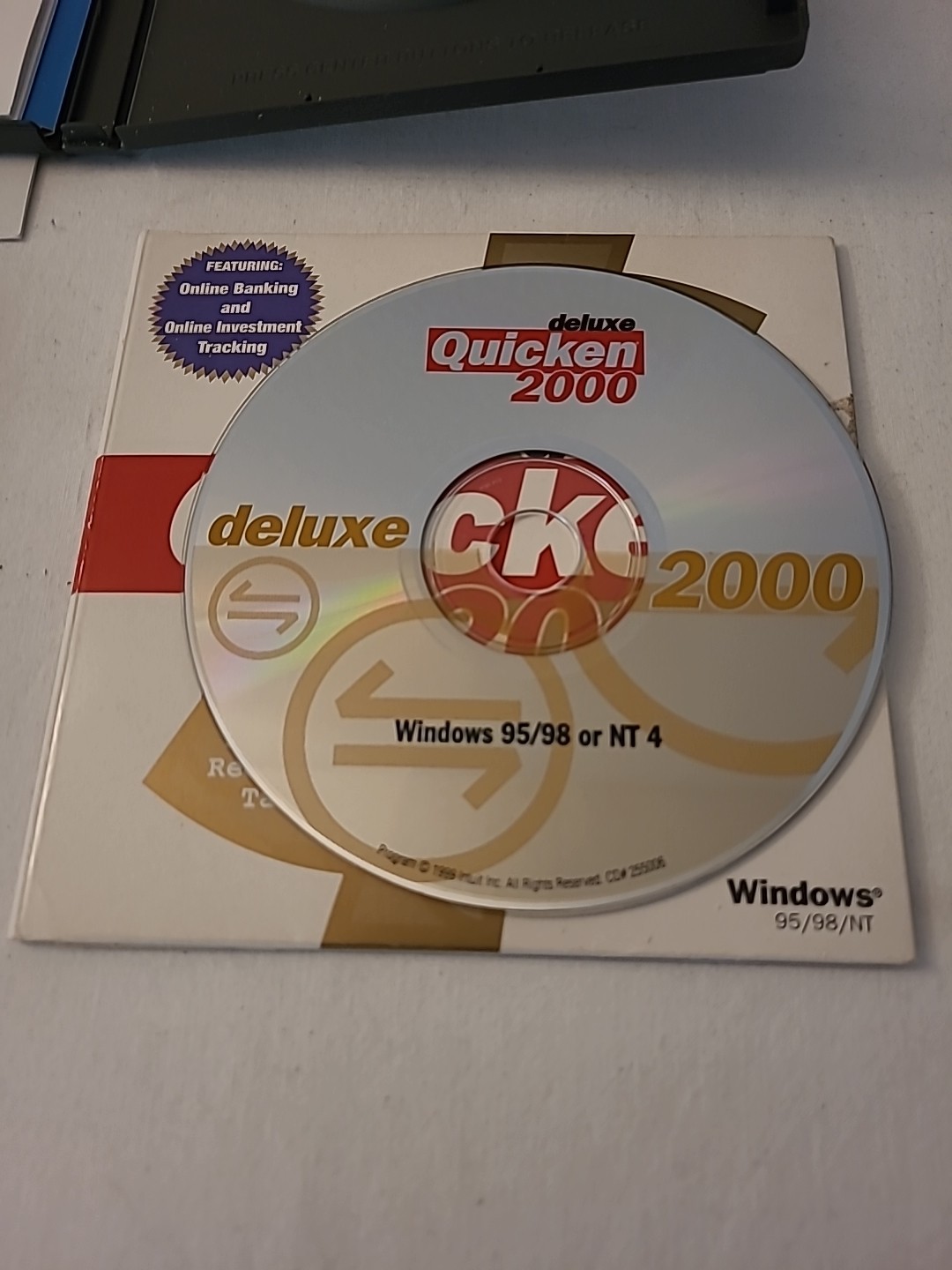 Vintage TurboTax Intuit CD Lot: Quicken 2000, TurboTax 2001, ’02, ’03, 04