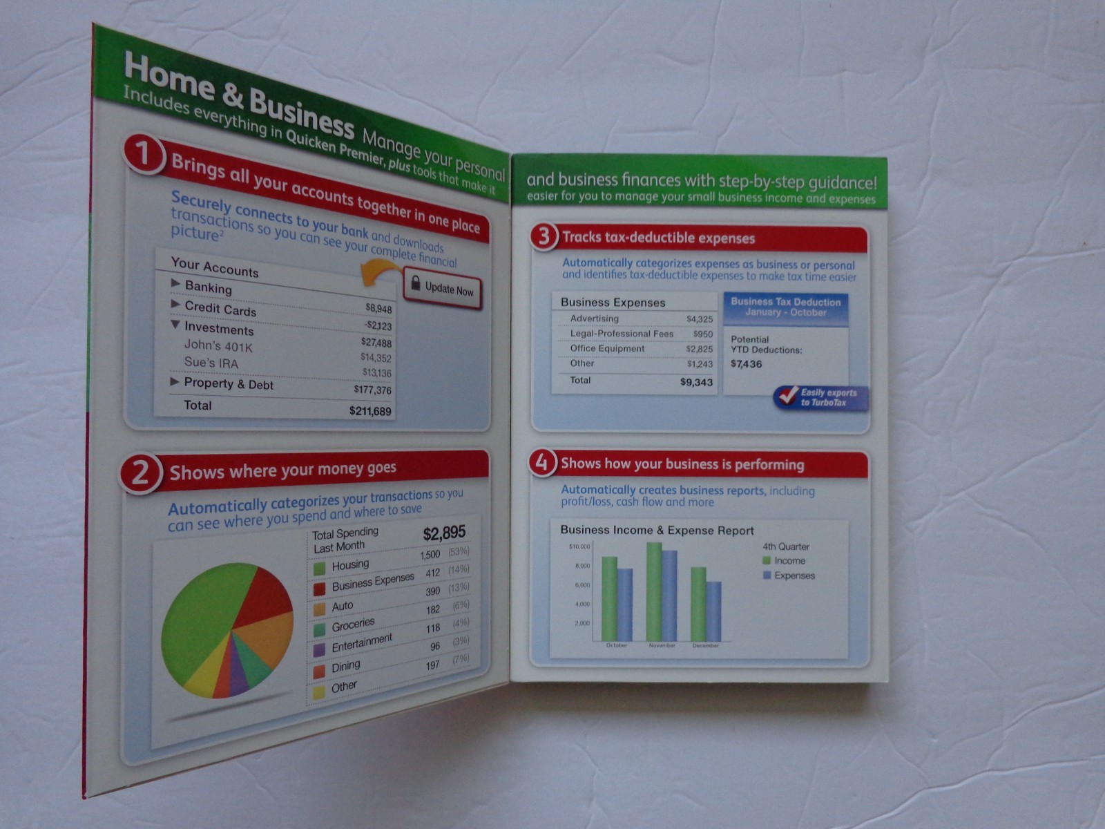 Quicken Home & Business 2011 For Windows