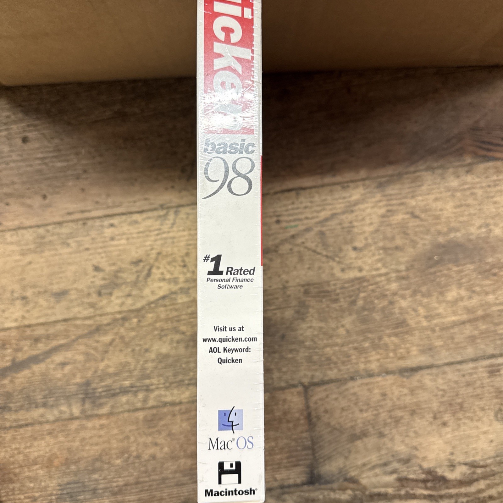 Quicken Basic 98 Sealed NIB!! Macintosh Vintage