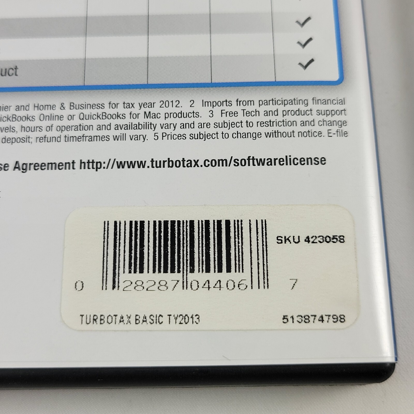 2013 & 2014 TurboTax Basic