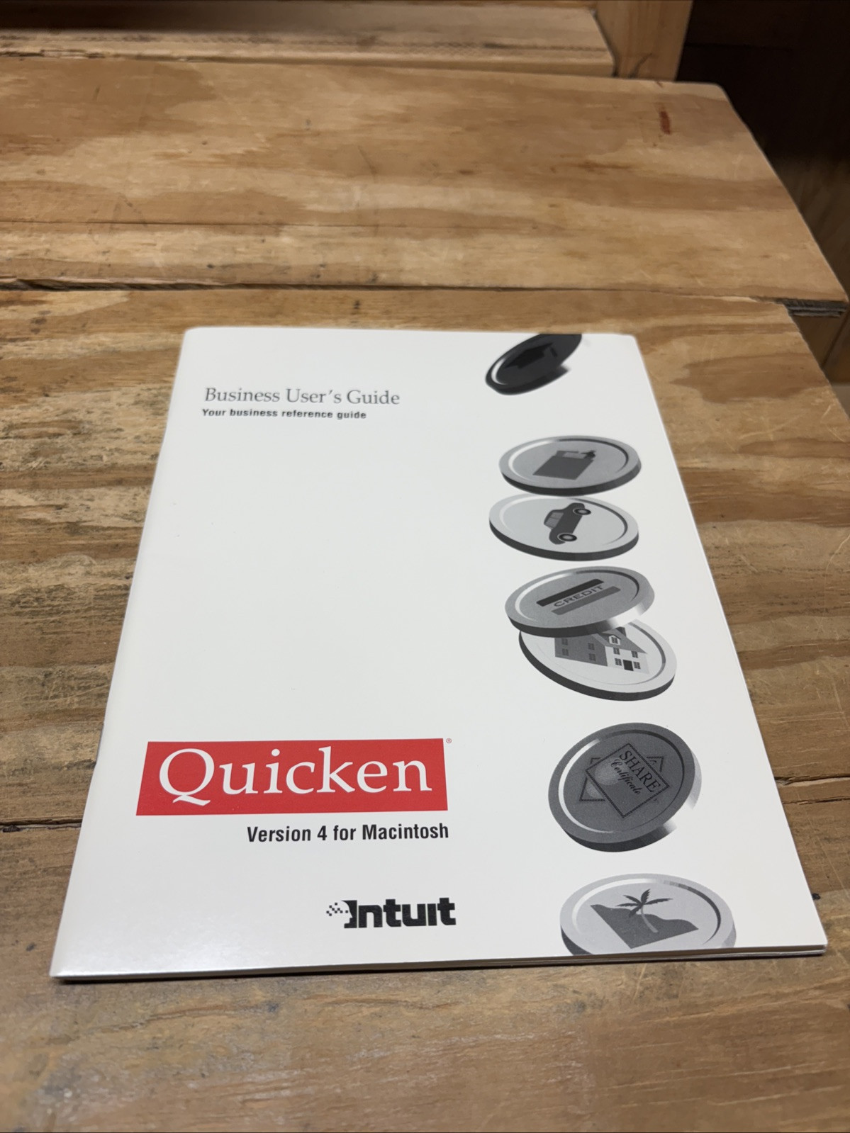 Macintosh 3.0 Quicken 1991 Manage Home & Business Finances Intuit Floppy Disk