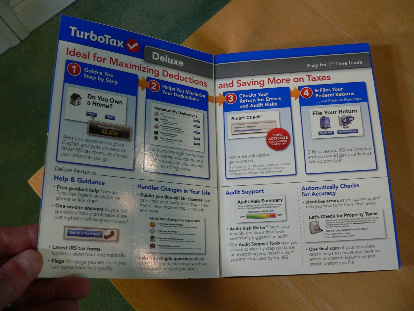 TurboTax Deluxe 2012 and 2013 Federal E-File for Windows & Mac