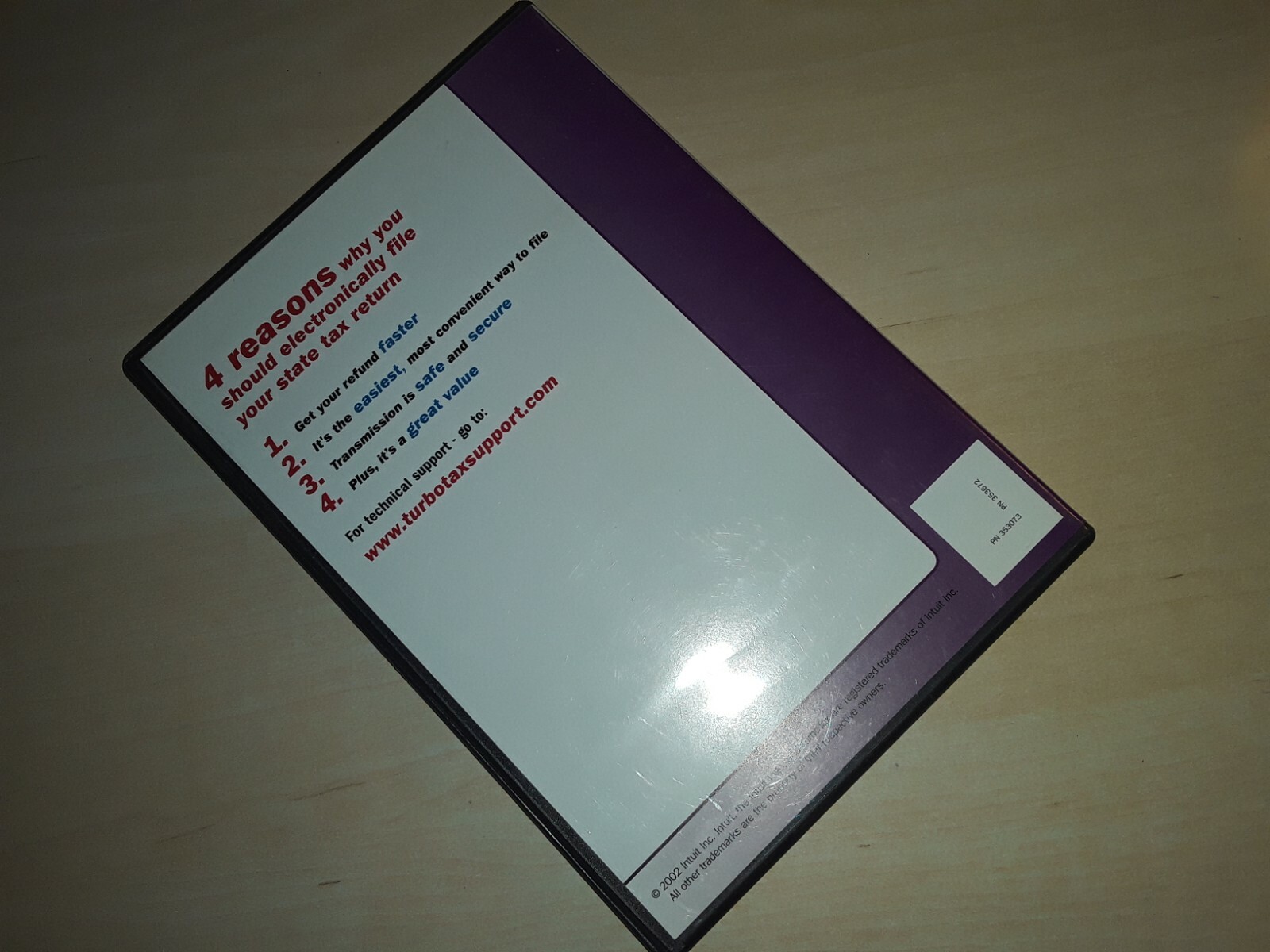 Turbo Tax State 2002