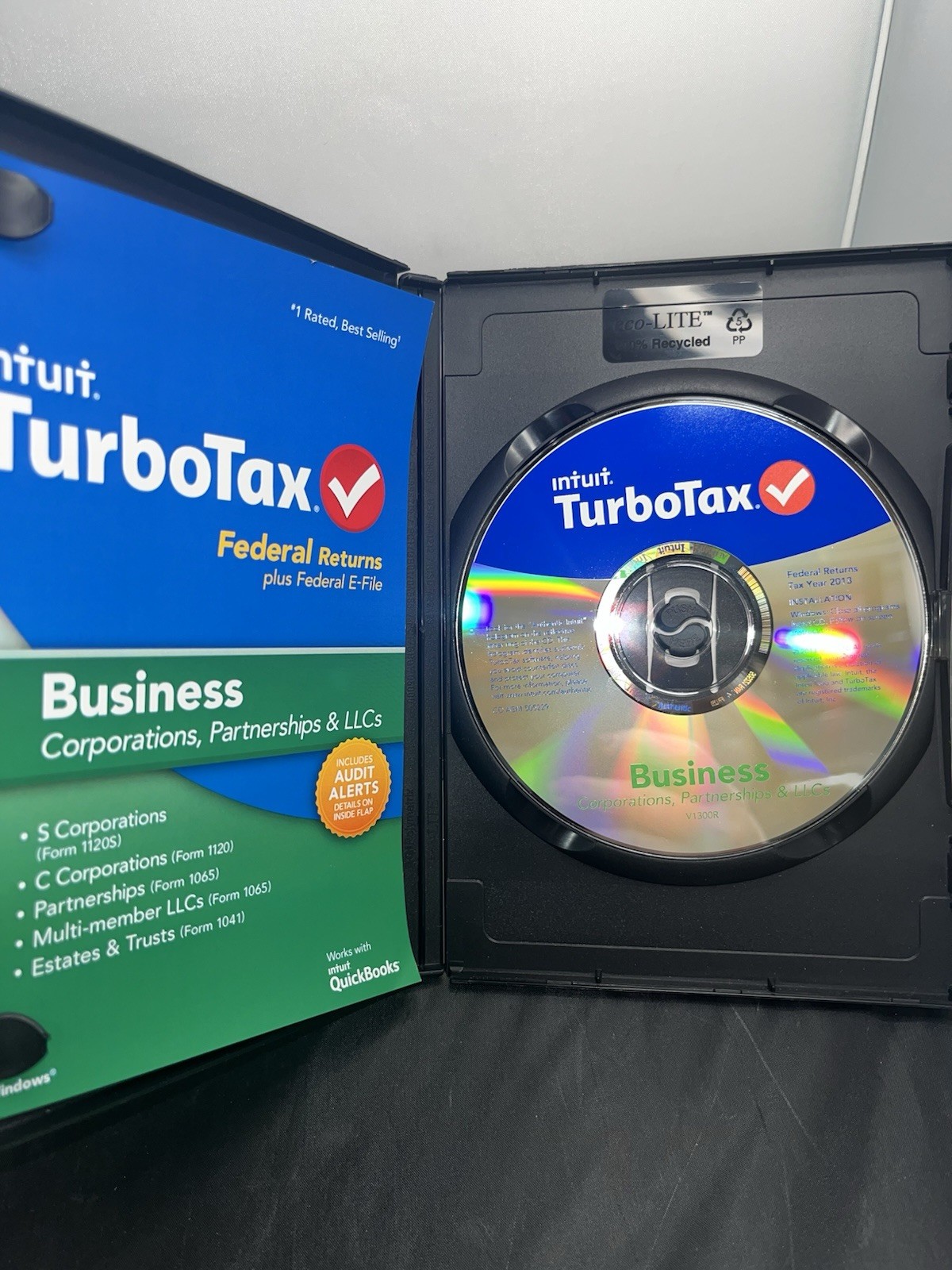 TURBOTAX 2013 BUSINESS PARTNERSHIPS, CORPORATIONS & LLCs For Windows