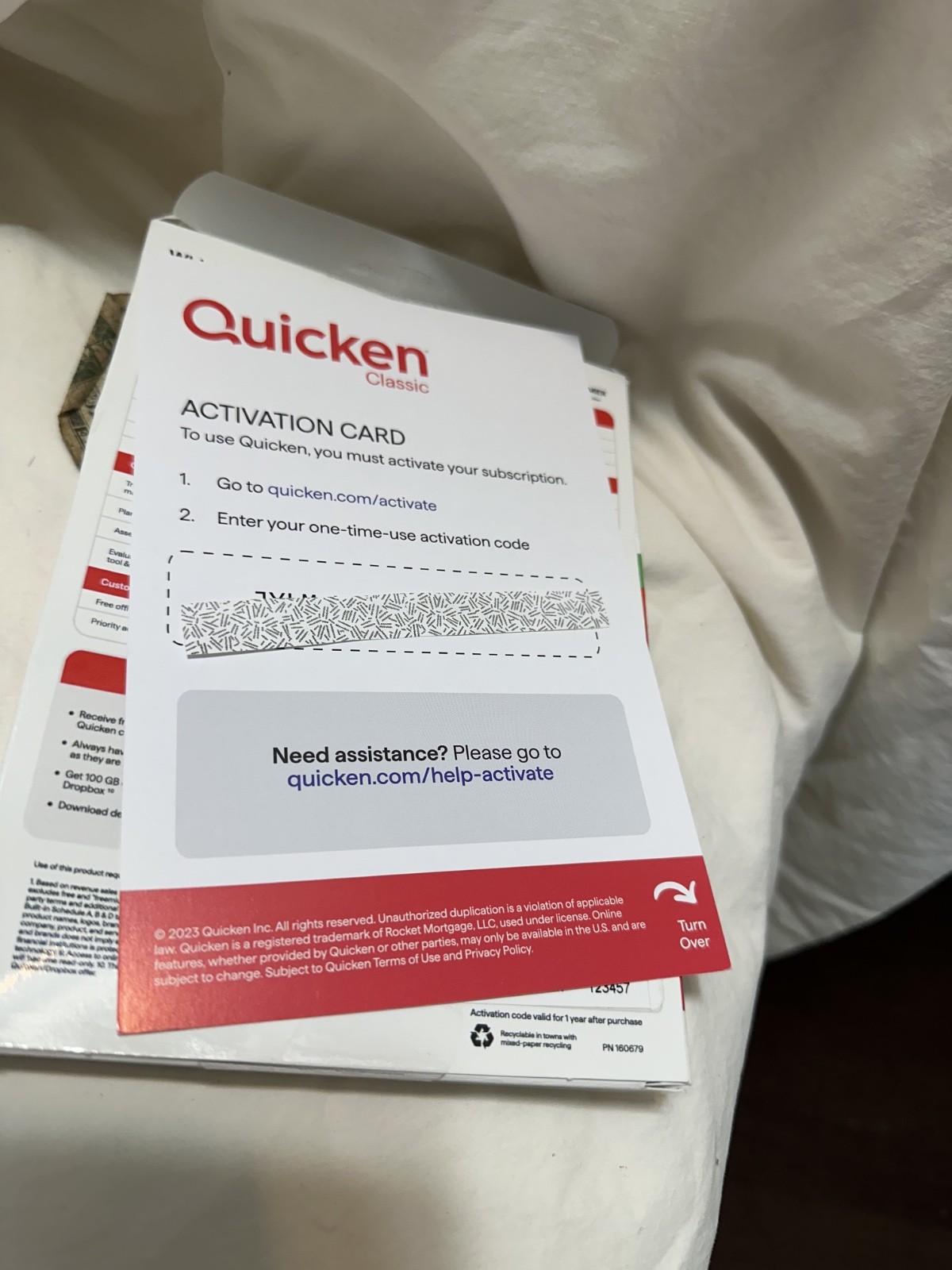 Quicken Classic Starter 1-Year Subscription Mac, Window Open Box New unused 2026