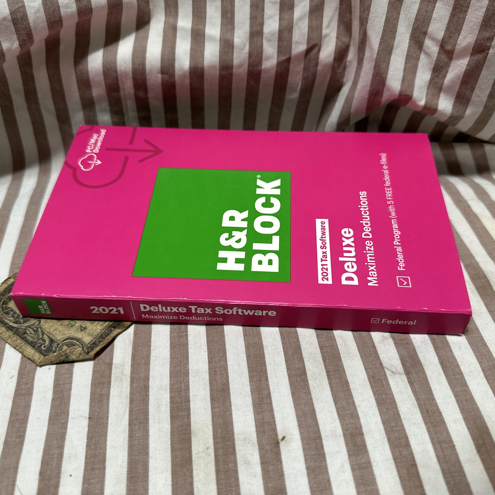 2021 H&R Block Tax Software Deluxe – Windows Mac OS turbotax NO STATE 2021 USA
