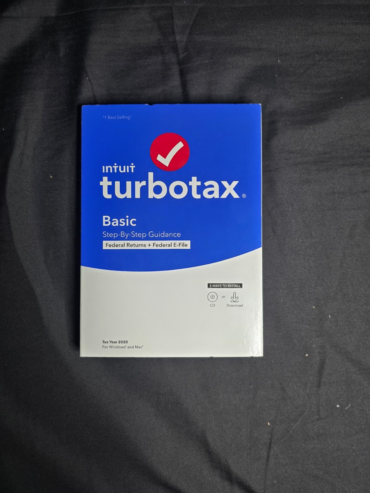 Intuit TurboTax Basic Federal + E-file (2020 Mac – Windows)