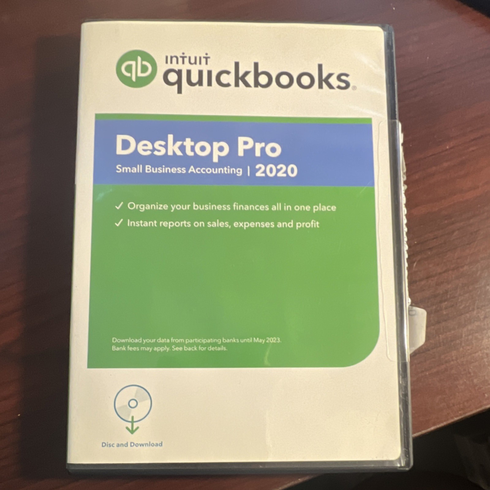 Intuit QuickBooks Desktop Pro 2020 Accounting DVD-ROM Retail Win 8.1/10