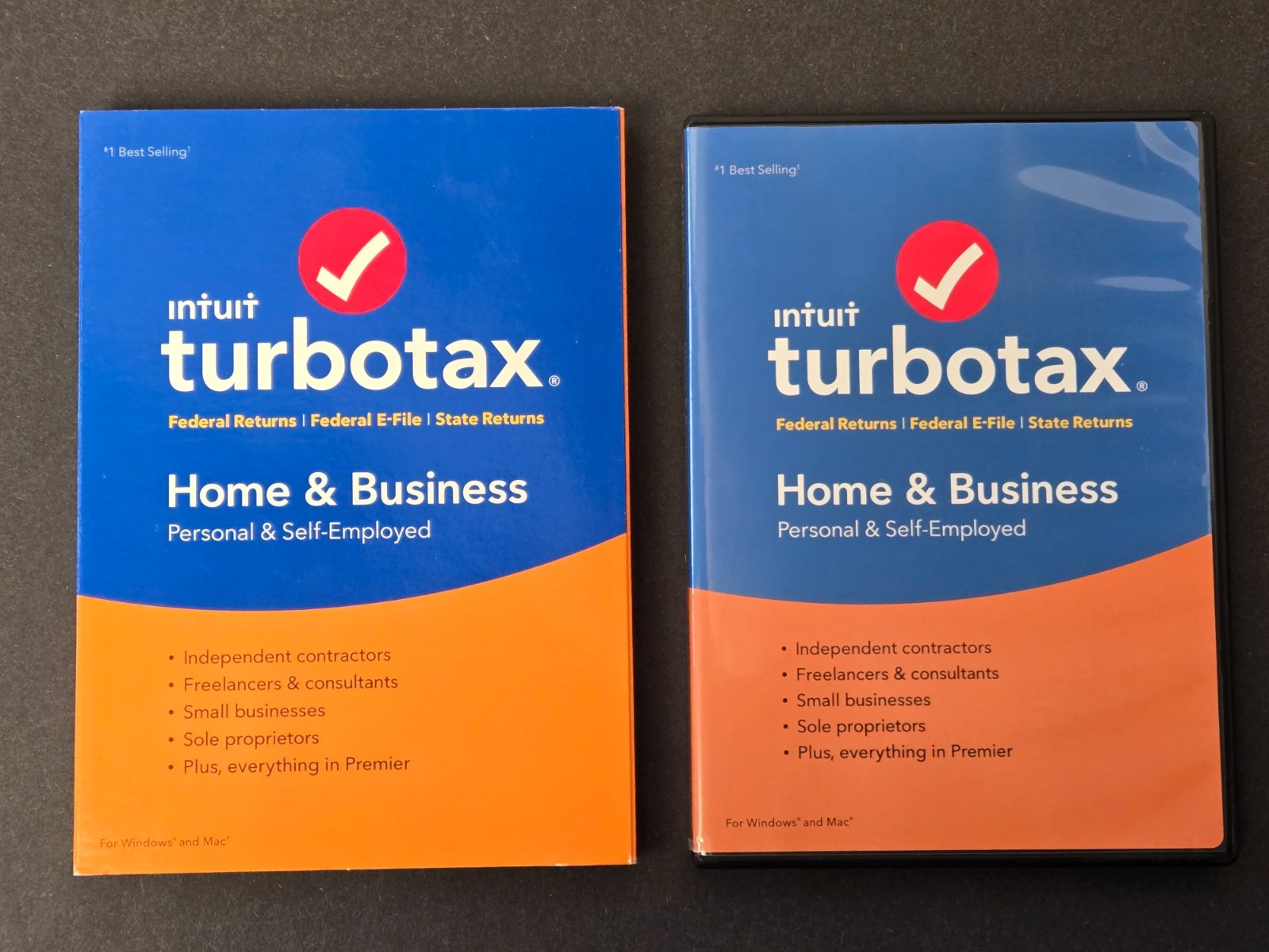 2016 Intuit TurboTax Home and Business CD – Windows/Mac