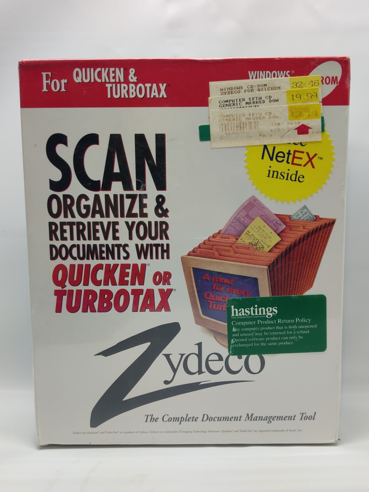 Quicken Turbo Tax for WIndows 95 & 3.X