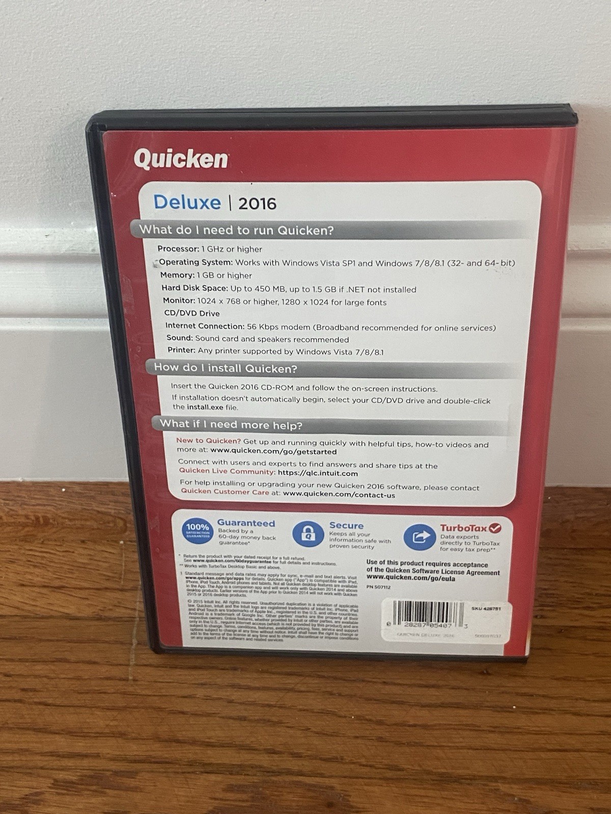 Quicken 2016 Manage Your Money Save Deluxe Personal Finance For WIN 7/8/10