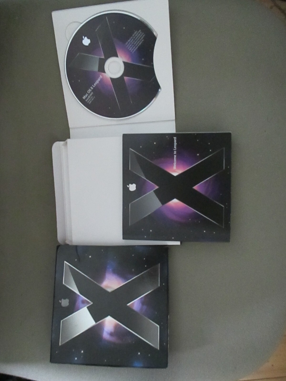 APPLE MB021Z/A OSX 10.5 LEOPARD CD FULL Retail VERSION IN BOX MAC
