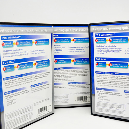 Turbo Tax Deluxe Lot State Federal 2002 2009 2010 2012 2013 2014 2018 Premier In