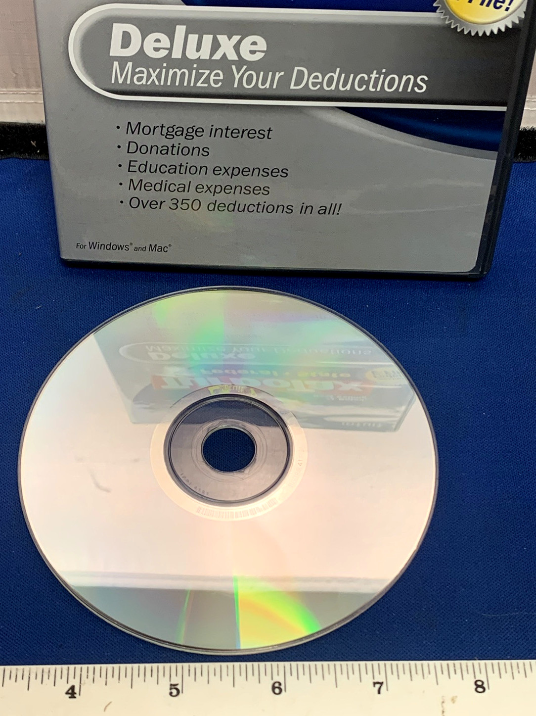 Intuit TurboTax Deluxe 2008 Federal + State for Windows & MAC
