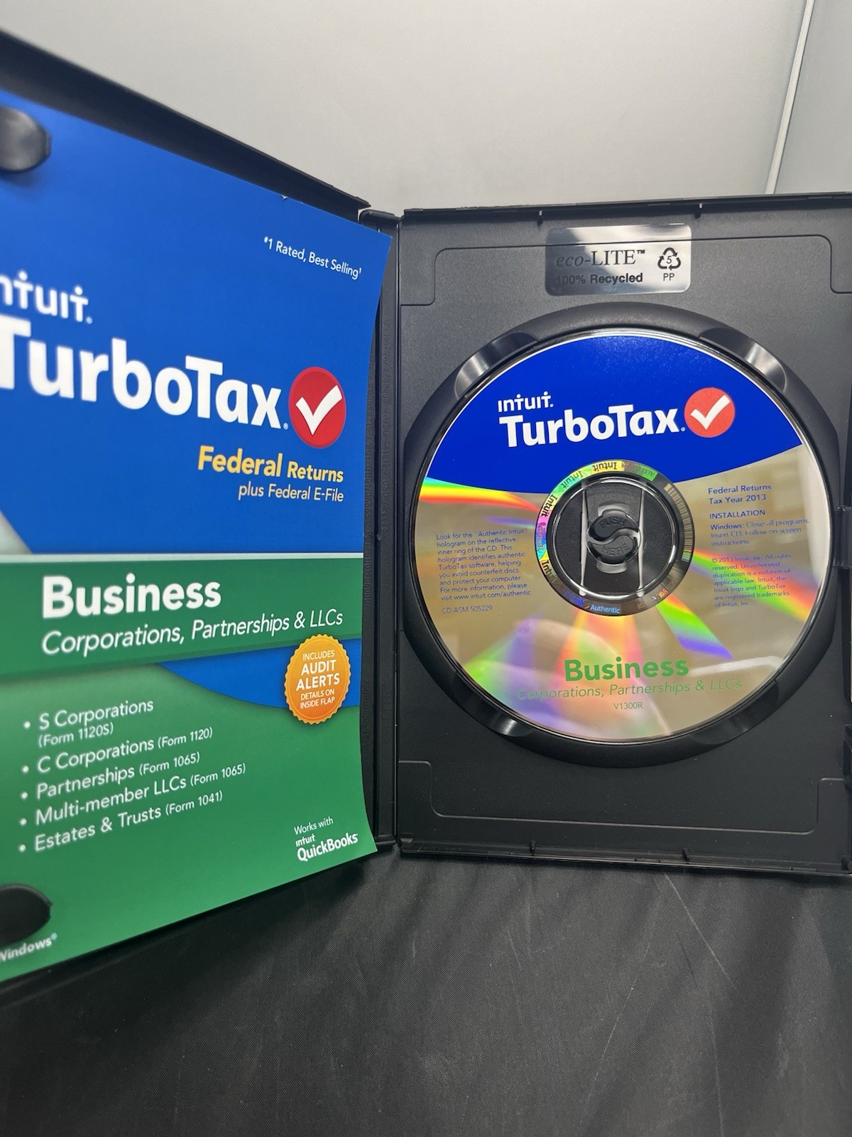 TURBOTAX 2013 BUSINESS PARTNERSHIPS, CORPORATIONS & LLCs For Windows
