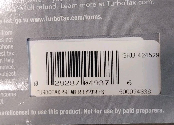 Lot of (5) ~ TurboTax Deluxe 2009 2010, 2013 + 2 Others (2014)