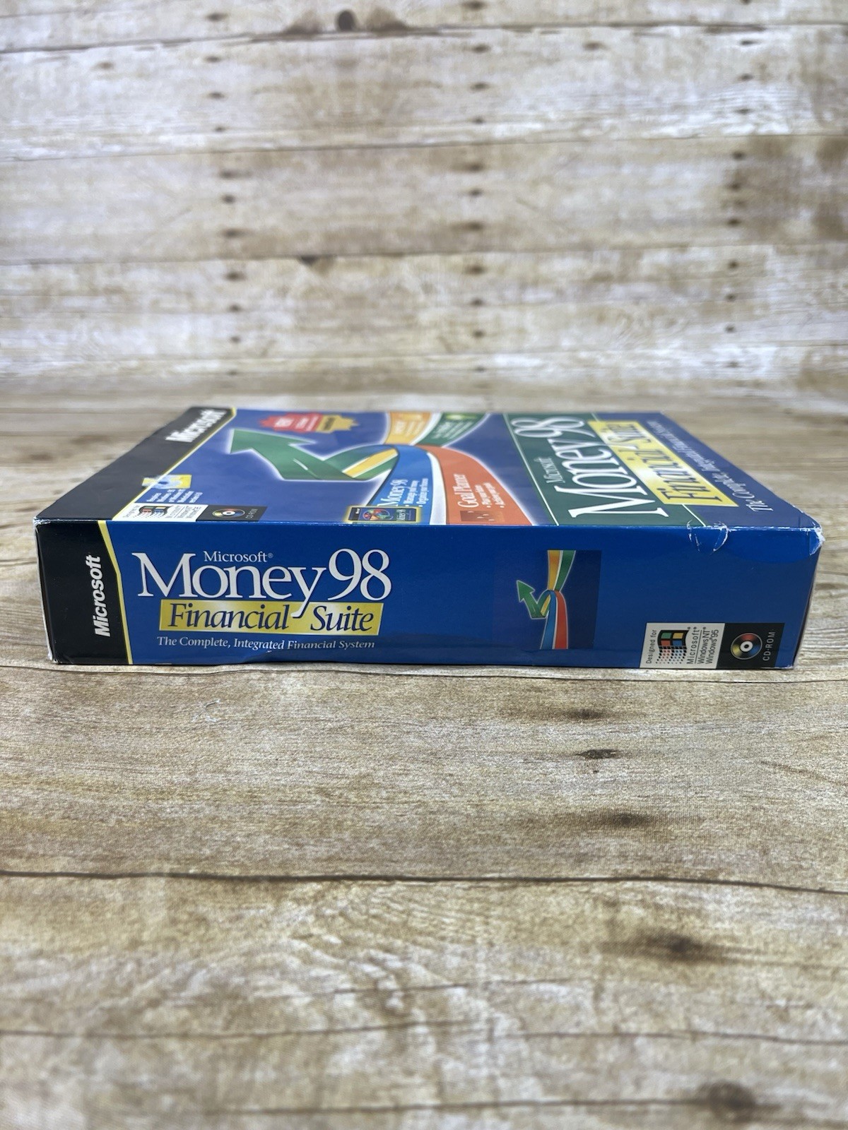 Vintage Microsoft Money 98 Financial Suite PC CD-ROM Software ISBN 1572316780