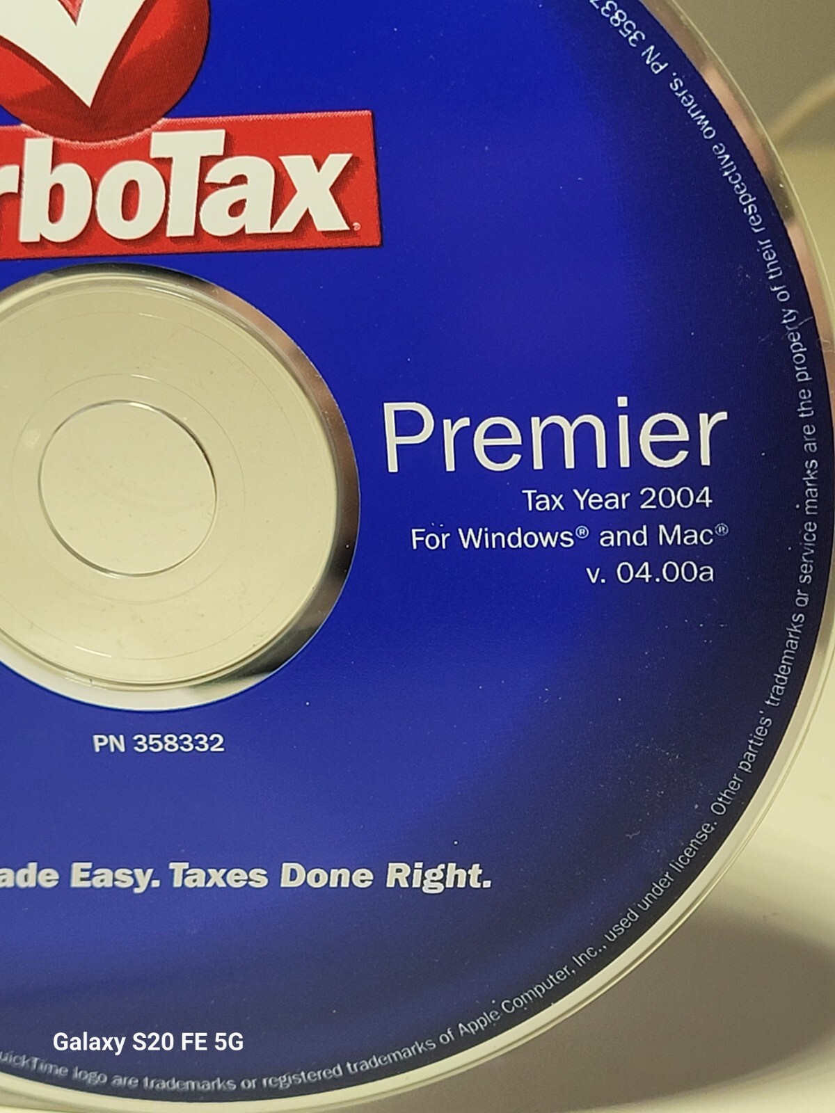 Intuit TurboTax Premier for Tax Year 2004 – Windows & Mac-CD with Paper Sleeve