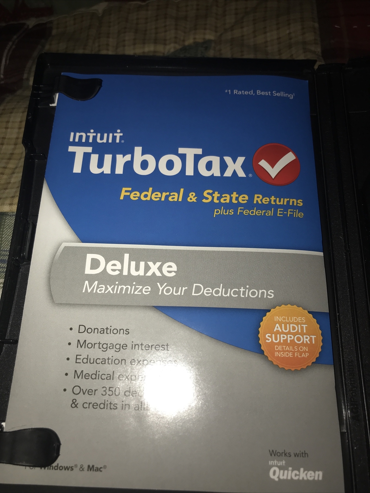intuit turbotax deluxe 2012