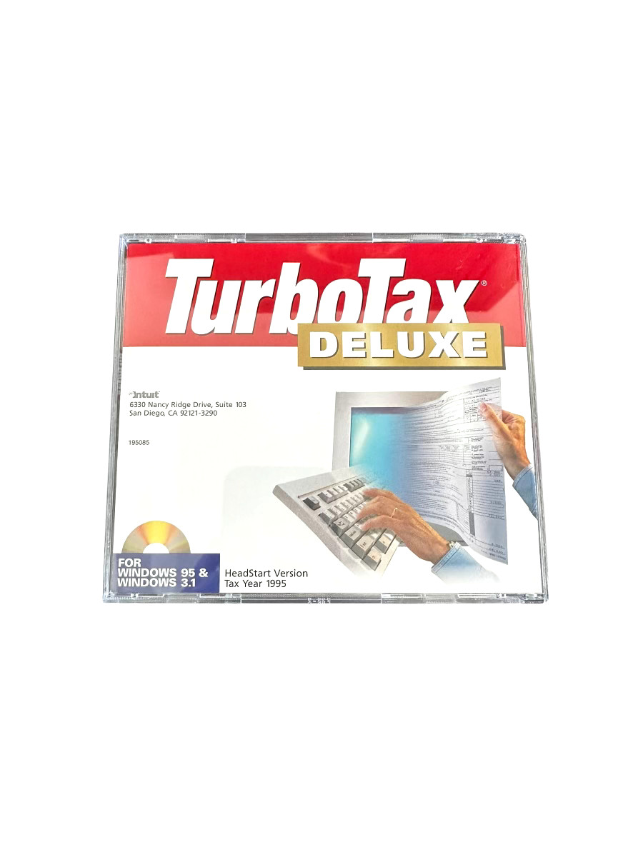 TurboTax Deluxe Headstart Version 1995 for Windows 95 & Windows 3.1
