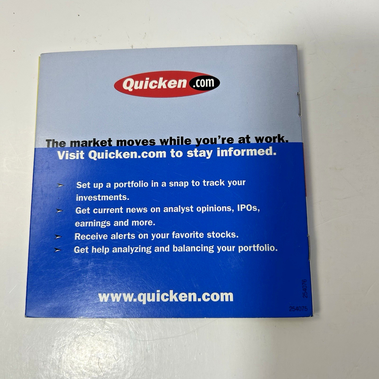 Quicken 2000 Basic Software Windows 95/98 or NT 4 UNTESTED