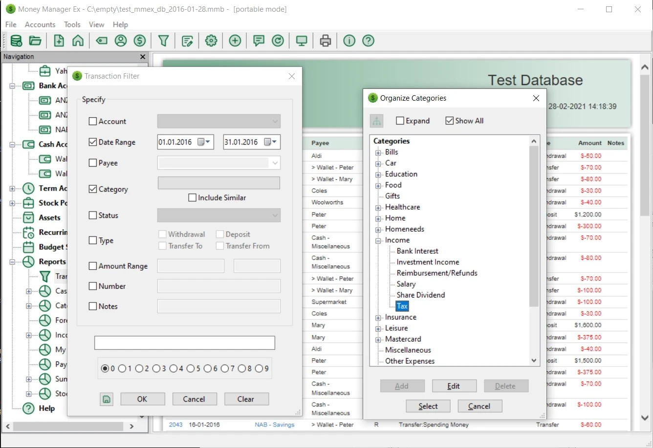 Personal and Small Business Finance & Accounting Software – Banking, Budgeting