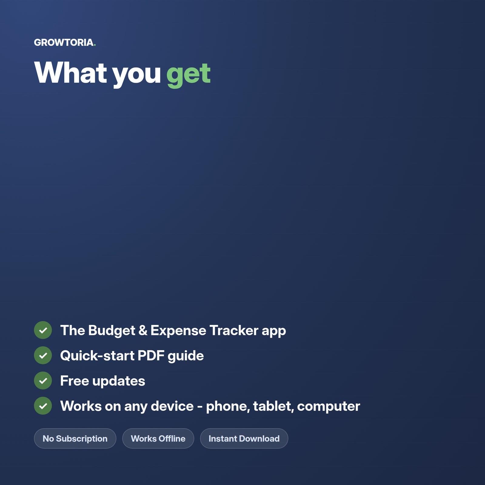 Budget Expense Tracker App Monthly Income Savings Planner Small Business Finance
