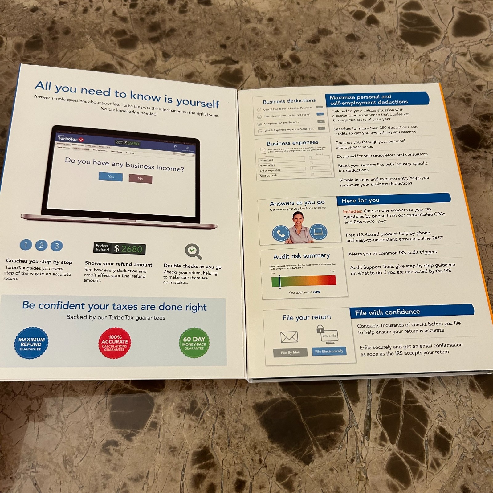Intuit TurboTax 2015 Home & Business CD Federal State Wondows And Mac BRAND NEW