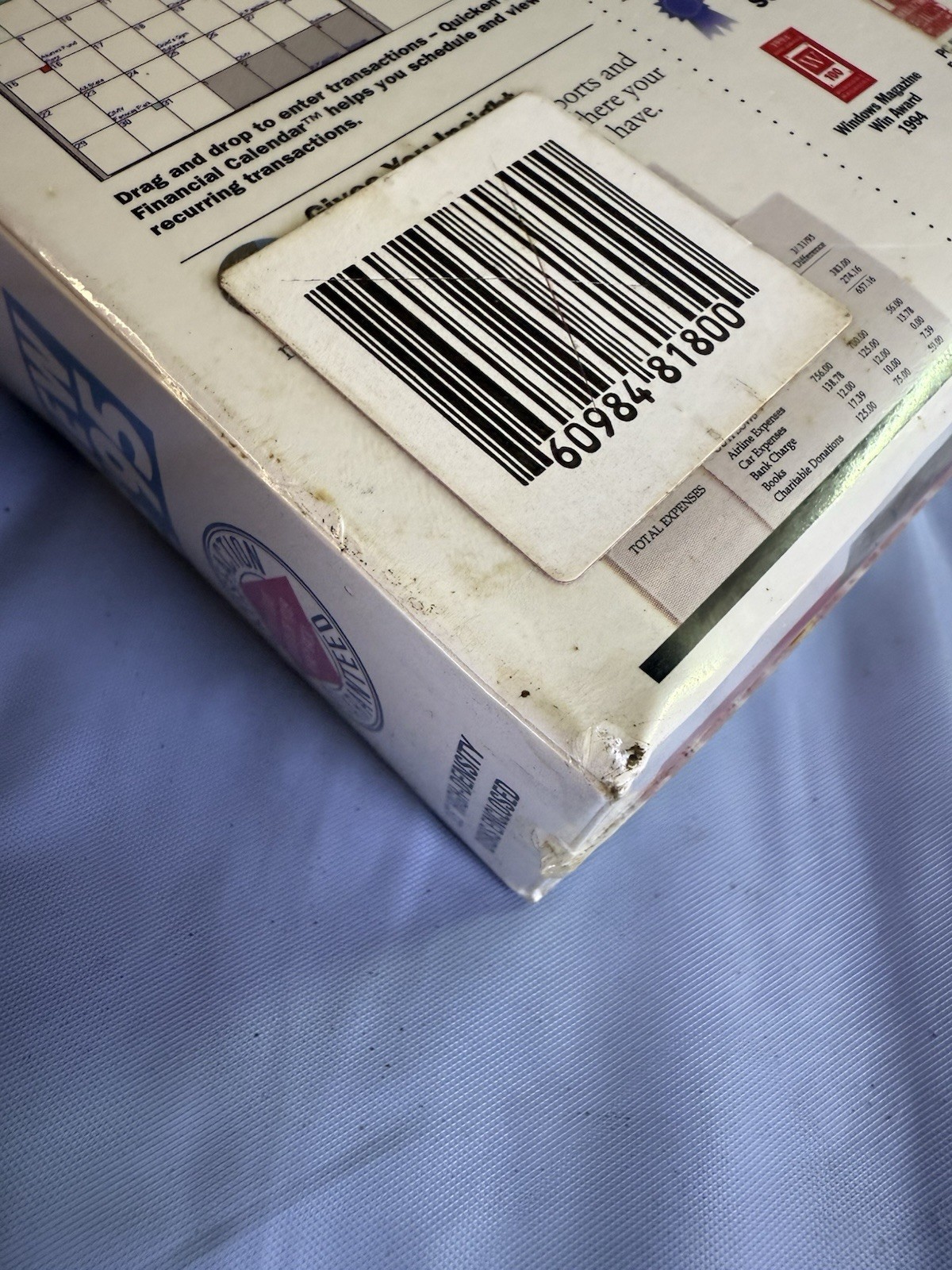Intuit Quicken Version 4 For Macintosh – Brand New Sealed In Box – 3.5” Floppy